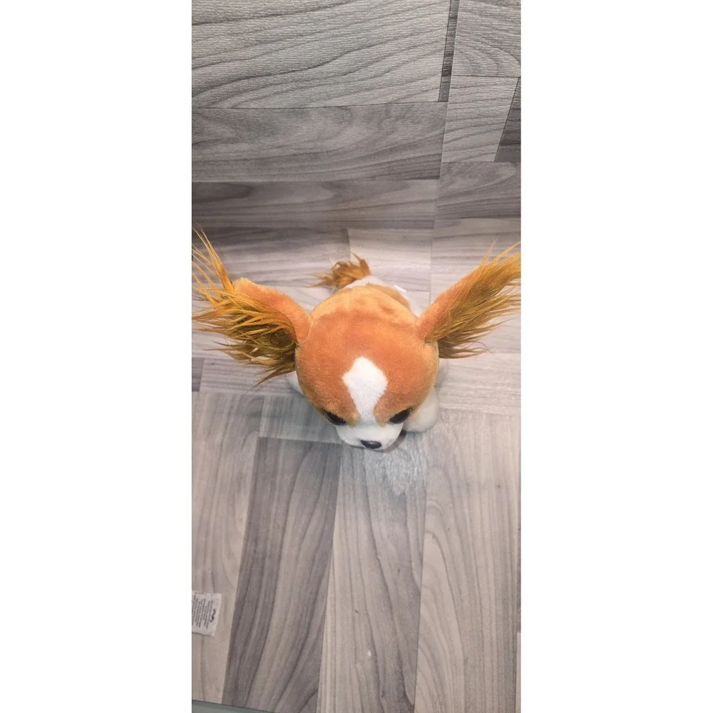 Ty Classic BARKS the Dog Buddy 10 in Plush Stuffed Animal Brown & White w/ tags